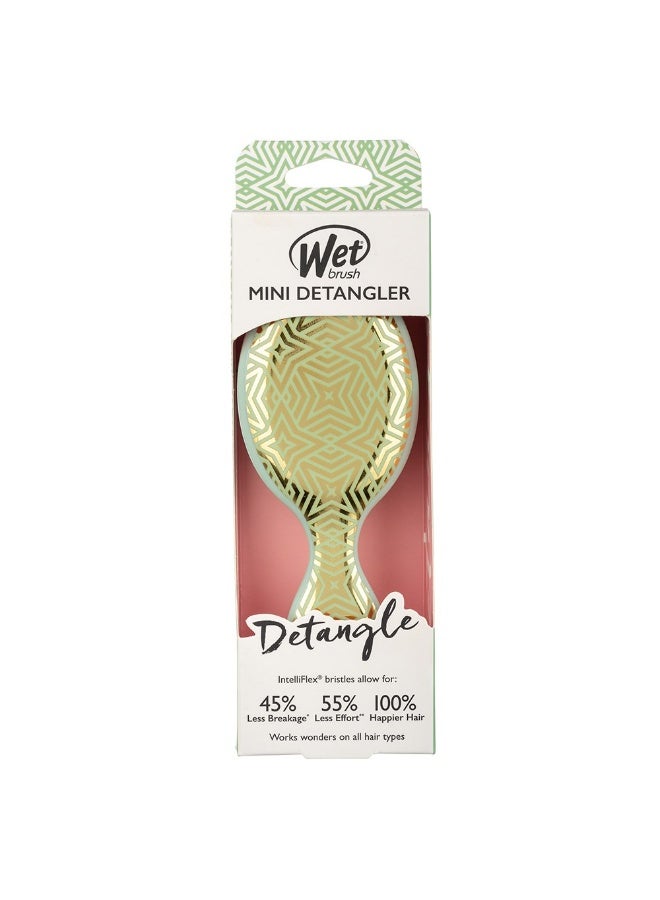 Wet Brush Mini Detangle-Geo-Jade - Image 2